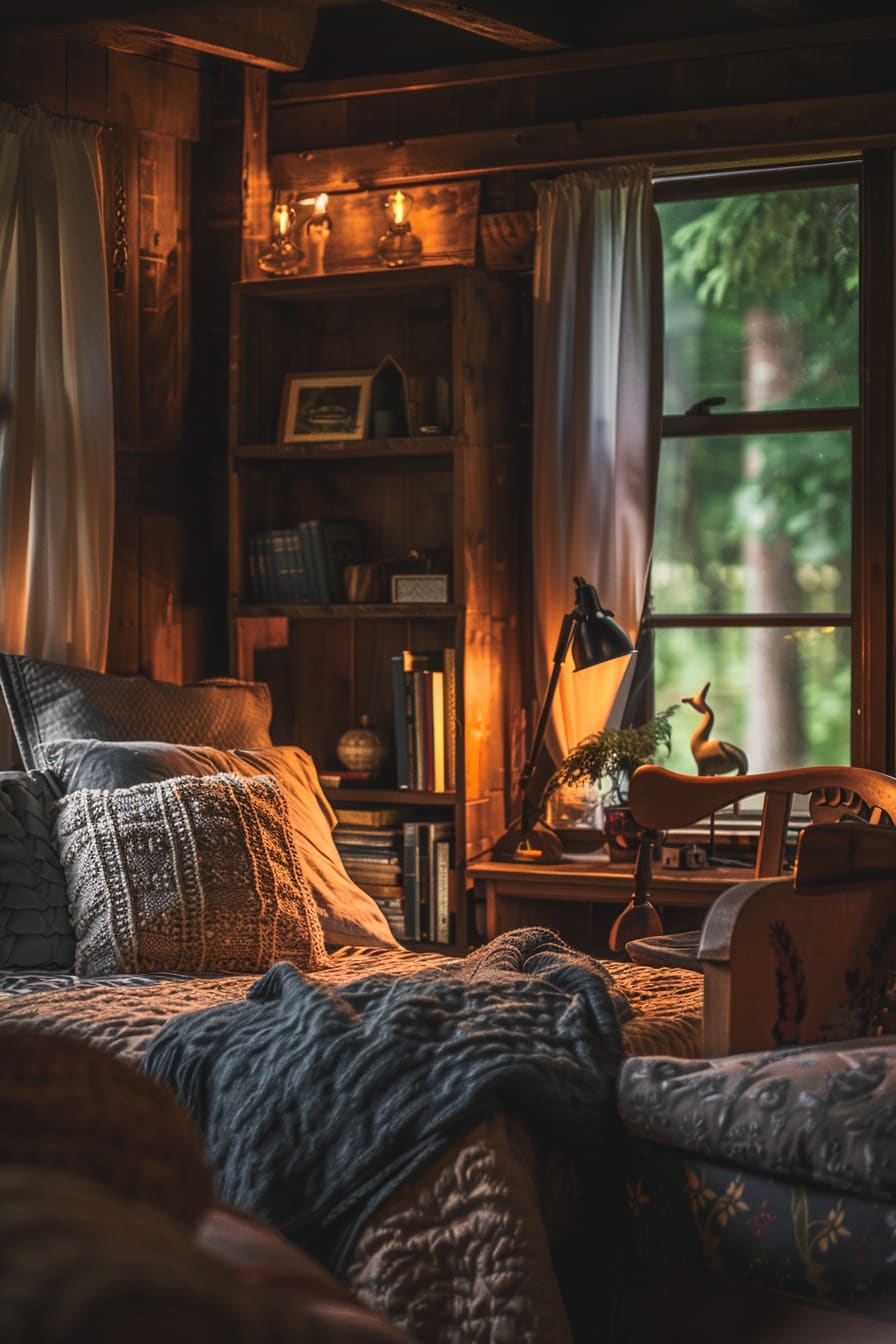 Cozy cottagecore interior