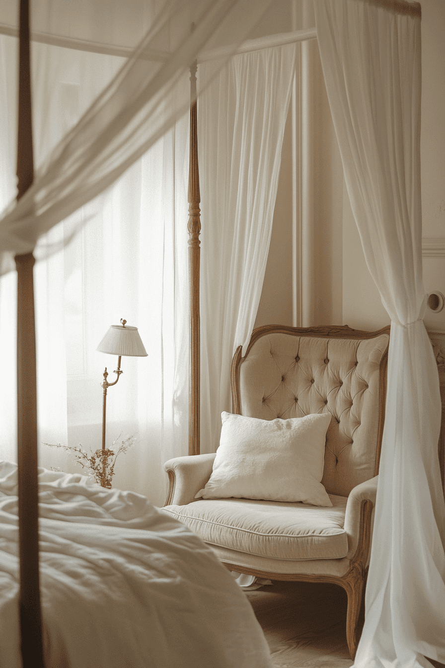 Light academia room decor