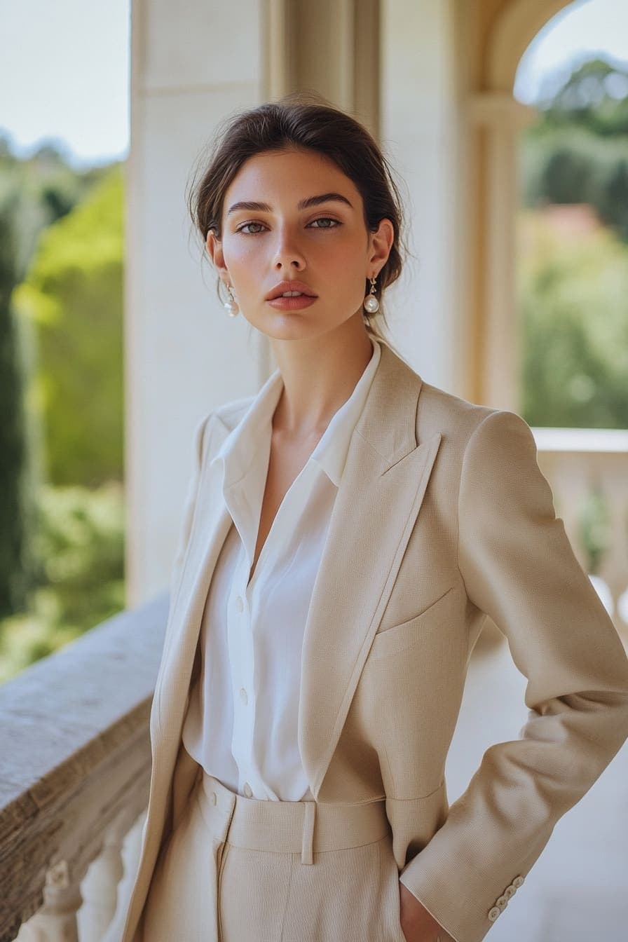 Classic old money outfit